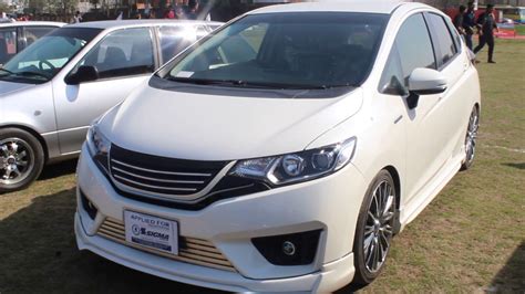 Almost everything from this car was modified. Honda Fit Hybrid Modified - YouTube