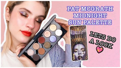 Lets Mix Warm And Cool Shades Using The Pat Mcgrath Midnight Sun