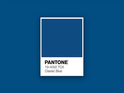 Pantone Names Classic Blue As Colour Of The Year 2020 Hood Magazine