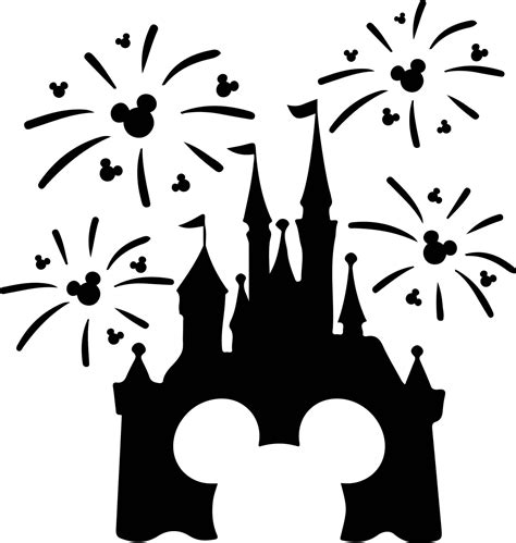 172 Disney Castle Svg Free