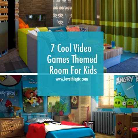 Aesthetic rooms modern house nerd room video games video game rooms theatre room console organization game over man video games playstation retro video. 7 Cool Video Games Themed Room For Kids