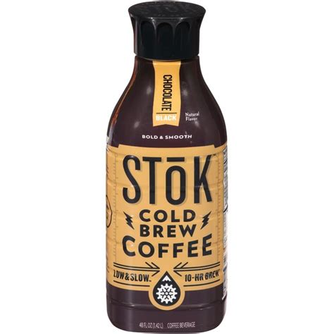 Stok Chocolate Black Cold Brew Coffee From Giant Food