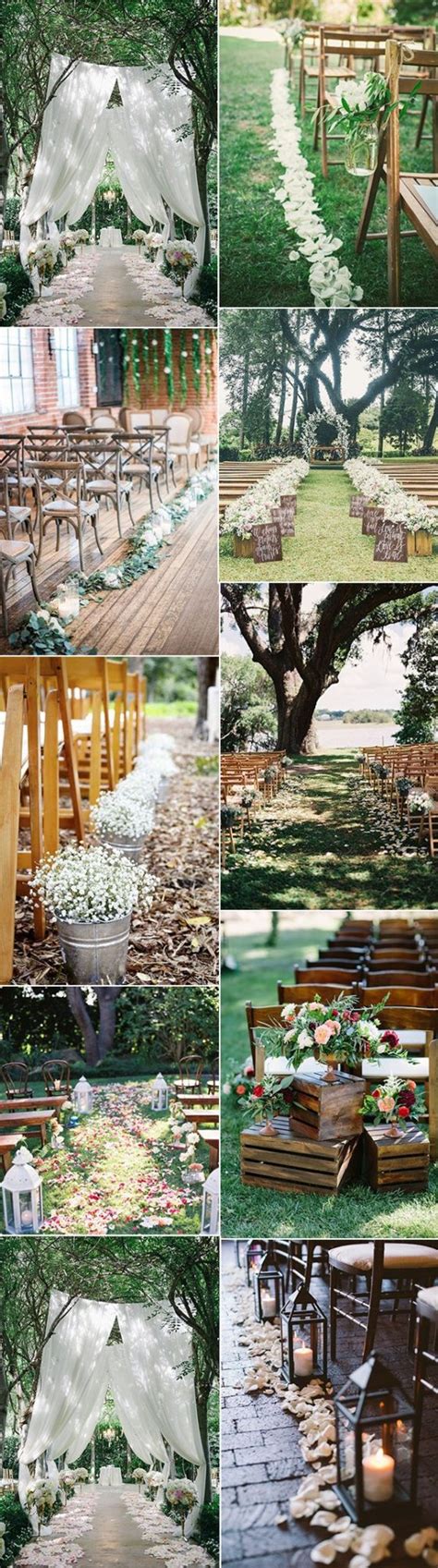 Top 10 Wedding Aisle Decoration Ideas To Steal