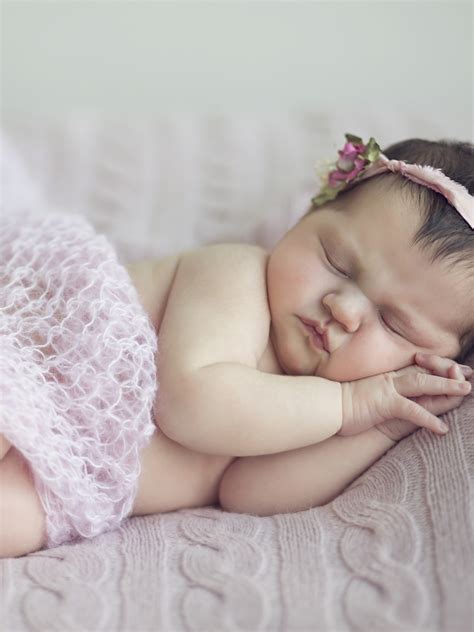 Wallpaper Cute Baby Baby Girl Sleeping 4k Cute 5611