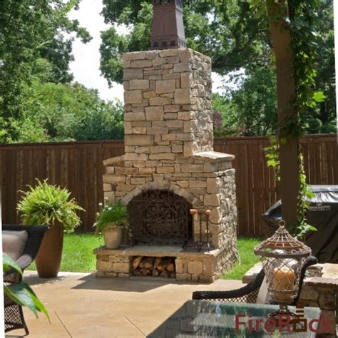Outdoor Fireplace Traditional Patio Birmingham By