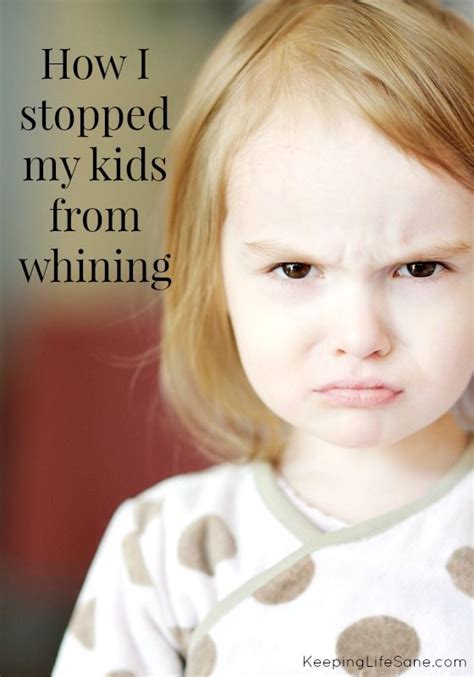 How I Stopped My Kid From Whining Kids And Parenting Kids Behavior