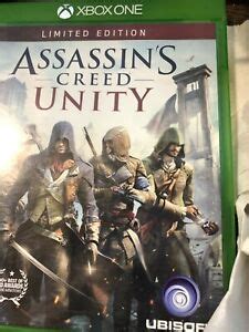 Assassin S Creed Unity Limited Edition Xbox One Game Case Artwork