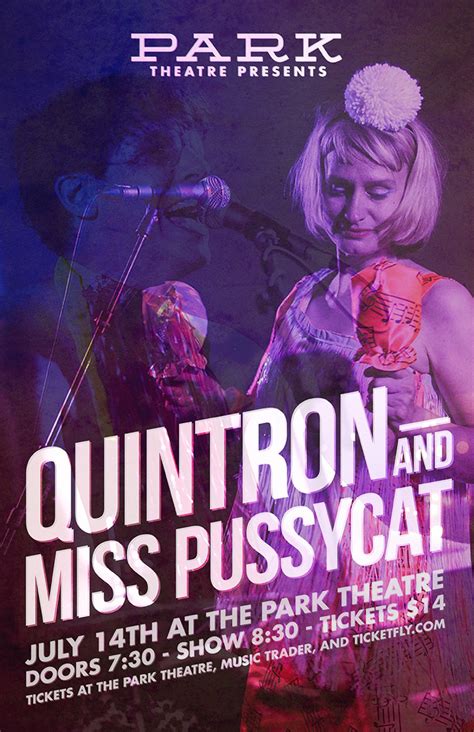 The Park Theatre Presents Quintron And Miss Pussycat 101 5 Umfm