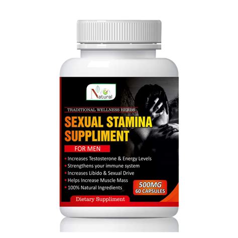 Buy Natural Sexual Stamina Supplement 500 Mg Capsule 60s For Men 1s