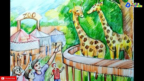 55 Great Ideas Easy Drawing Zoo