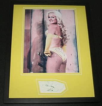 Charlene Tilton SEXY Signed Framed 11x14 Photo Poster Display Dallas