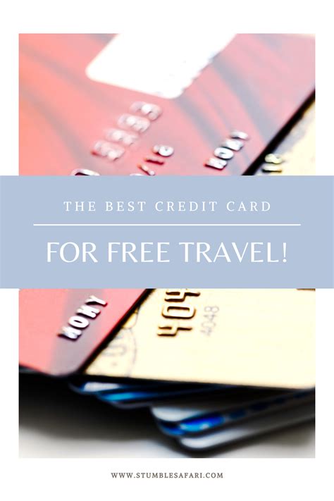 Travel rewards with an annual travel credit. The Best Credit Card for Free Travel! in 2020 | Travel cards, Free travel, Travel credit cards
