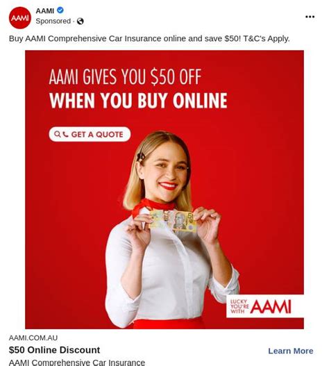 Comprehensive Car Insurance Quote Online | AAMI Australia Ad