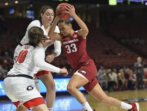 28, 2021, in fayetteville, ark. Dungee leads Arkansas women past Georgia 86-76 in SEC t... | AccessWDUN.com