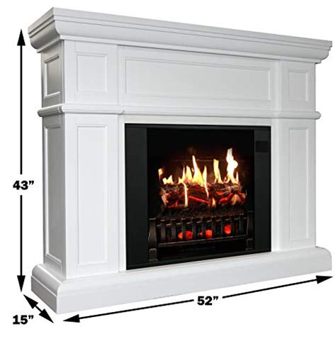 Buy Magikflame Electric Fireplace With Mantel Artemis White 30