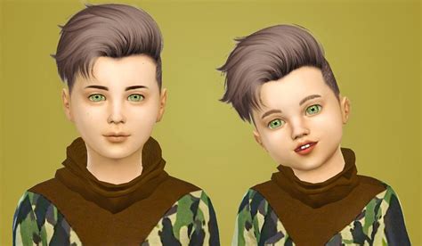 Fabienne Sims 4 Hair Male Sims 4 Children Sims Hair