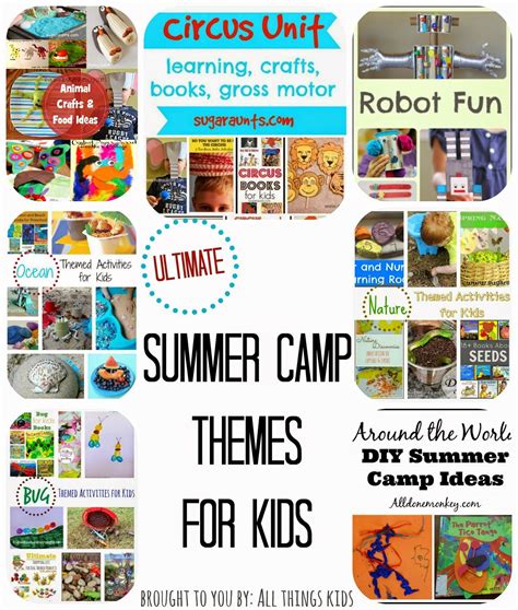 Summer Camp Themes For Kids