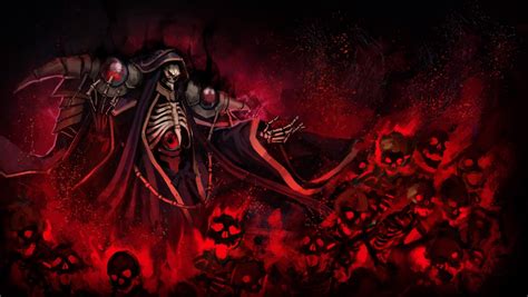 Download Ainz Ooal Gown Anime Overlord Hd Wallpaper By Tunamayo