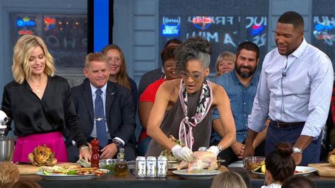 Carla Hall S Cooking Wine Can Chicken Good Morning America