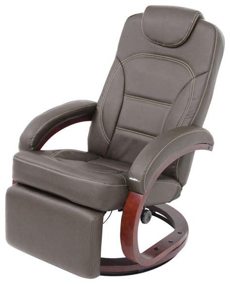 This recliner and matching ottoman set not only reclines but also swivels for extra comfort. Thomas Payne RV Euro Recliner Chair w/ Footrest - 20" Seat ...