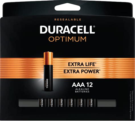 Buy Duracell Optimum Aaa Alkaline Battery
