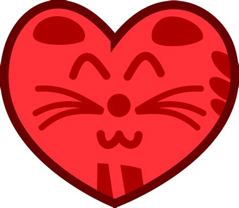 Heart Cat Clipart Best