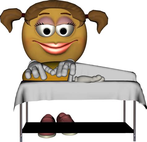 Free Photo Smiley Massage Bed Cartoon Clipart Free Download Jooinn