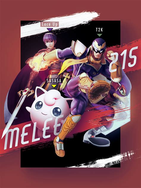 Super Smash Bros. Melee Poster – Joshua Murdy