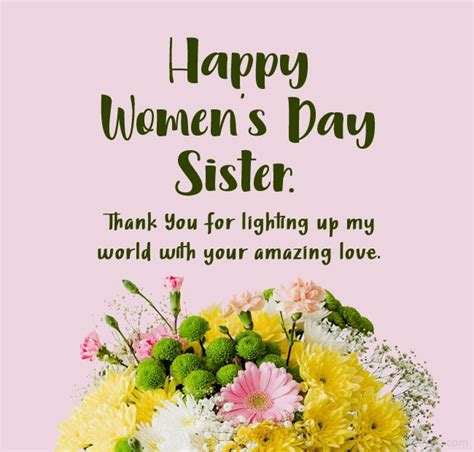 Womens Day Wishes And Quotes For Sister Wishesmsg