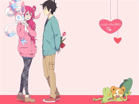 Valentine Anime Couple Wallpapers Wallpaper Cave