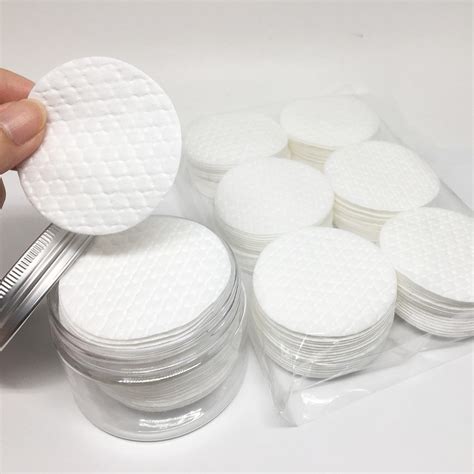 100 x cosmetic cottn pads. Facial Cotton Rounds Facial Wipes Makeup Remover ...