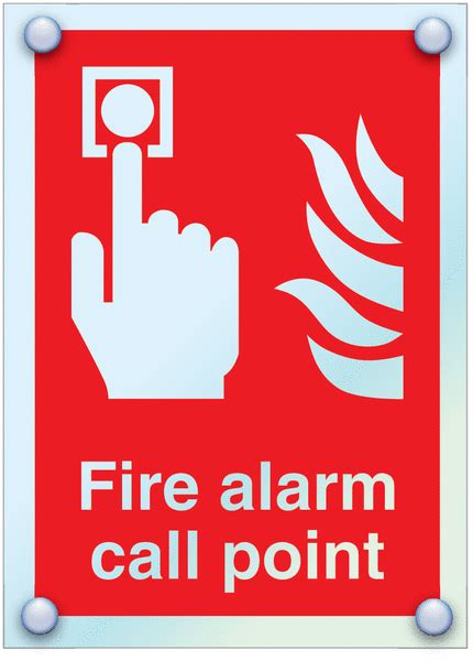 Safety Compliant Fire Alarm Call Point Acrylic Signs Safetyshop