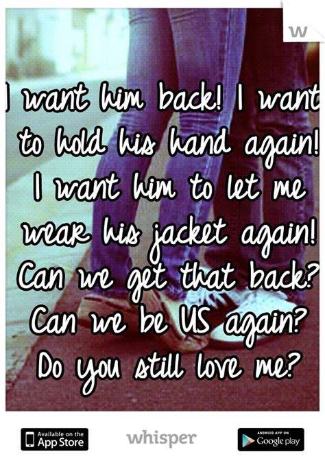 Because i can tell you how. I Want Us Back Quotes. QuotesGram