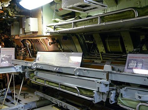 14 Forward Torpedo Room Bunks