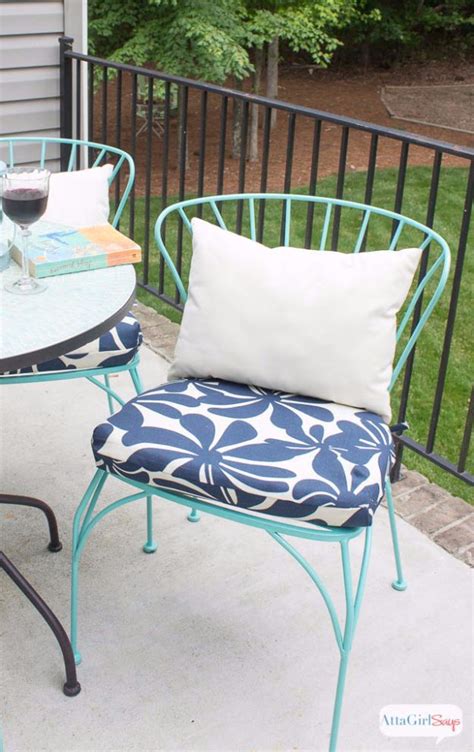 Diy drop cloth patio cushion slipcovers. 33 Creative Sewing Projects for Your Patio