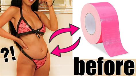 how do go to the bathroom in duct tape bikini my xxx hot girl