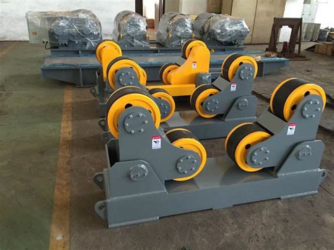 Tanks Turning Heavy Duty Roller Stand Rubber Polyurethane Pipe