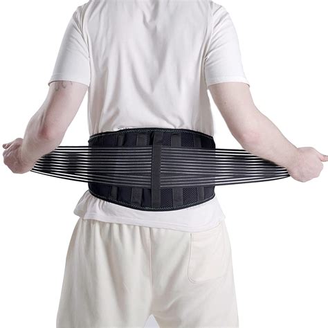 Hkjd Back Brace For Lower Back Pain Relief Breathable Back Support For Women And