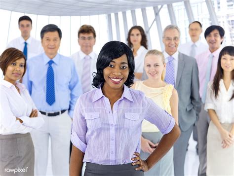 Group Of Diverse Business People Free Image By