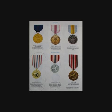 Armed Forces Decorations And Awards Dept Of Defense 1989