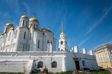 Assumption Cathedral In Vladimir The Golden Ring Of Russia Imagem De