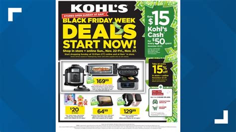 Kohls Black Friday 2020 Ad Revealed Deals Starting Now