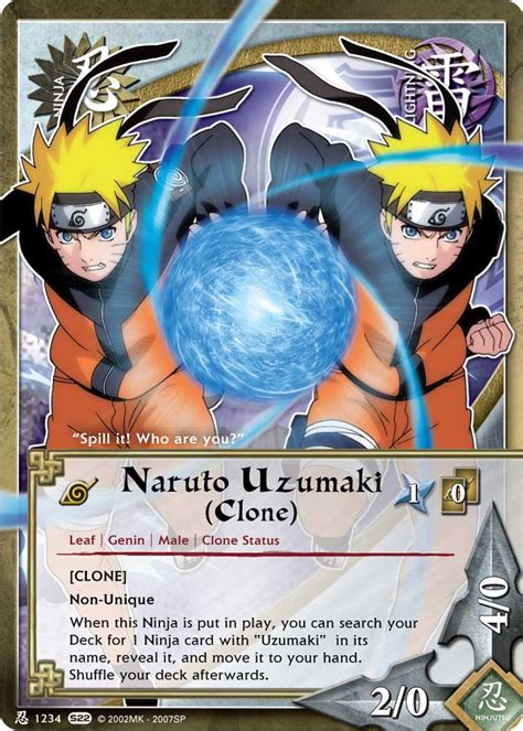 Uzumaki Naruto Rasengan Clone Tg Card By Puja39 On Deviantart