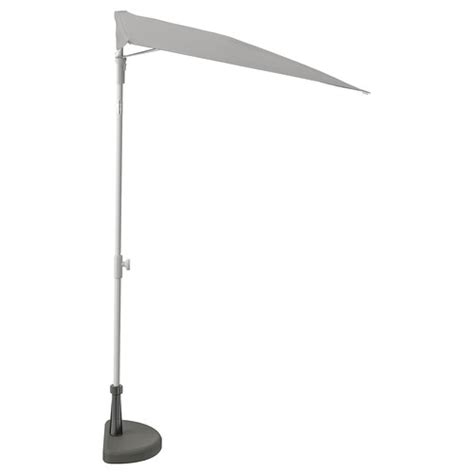 LilleÖ BramsÖn Parasol With Base Greyblack 150 Cm Ikea Switzerland