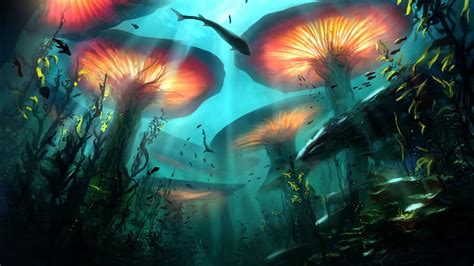 3840x2160 Underwater Nature Digital Art 4k 4k Hd 4k