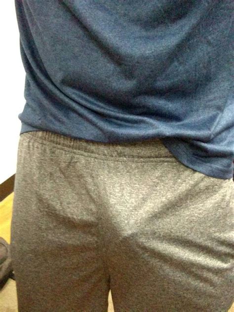 Photo Gray Sweatpants Bulge Lpsg