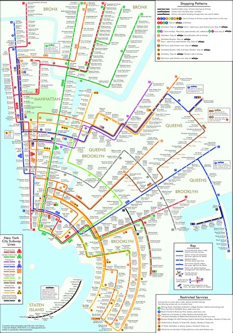 The Nyc Subway Map By Allan Keyes With Additional Content By Sam
