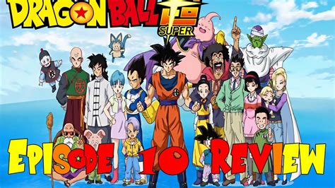 Dragon Ball Super Episode 10 English Dub Review Youtube
