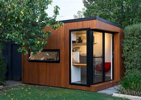 Exterior sliding glass door on modern shed design ideas feat sloping david van alphens modern shed design milk modern shed design. The She Shed | Modern Shed Styles | Backyard Design