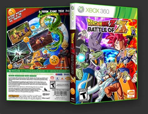 Now, instead of duking it out alone, you'll find that cooperation is the key to success. Dragon Ball: Battle of Z Xbox 360 Box Art Cover by wellyson